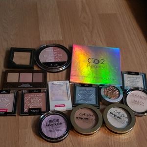 14 pc drugstore highlighter lot wet n wild
